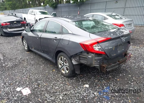 2017 Honda Civic Lx z USA, uszkodzony, nr VIN 19XFC2F59HE208140